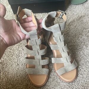 UGG Tan Gladiator Sandals